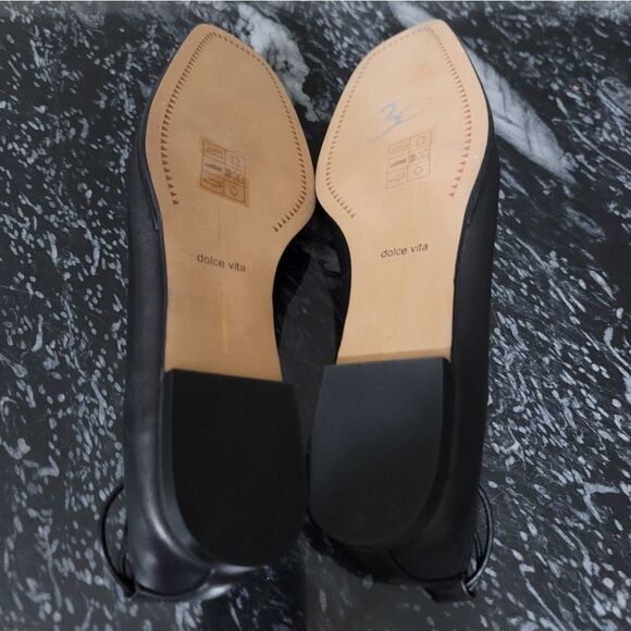 BRAND NEW DOLCE VITA RYDER  LEATHERC LACE UP BALLET FLATS - Picture 15 of 16